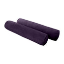 STYLE V5 - Velvet Indoor Daybed Mattress Bolster Cushion Pillow Complete Set