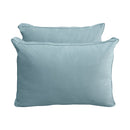 STYLE V1 - Velvet Indoor Daybed Mattress Bolster Backrest Cushion Pillow |COVERS ONLY|