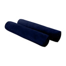 STYLE V5 - Velvet Indoor Daybed Mattress Bolster Cushion Pillow Complete Set