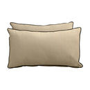 STYLE V2 - Velvet Indoor Daybed Mattress Bolster Backrest Cushion Pillow Complete Set