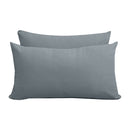 STYLE V2 - Velvet Indoor Daybed Mattress Bolster Backrest Cushion Pillow Complete Set