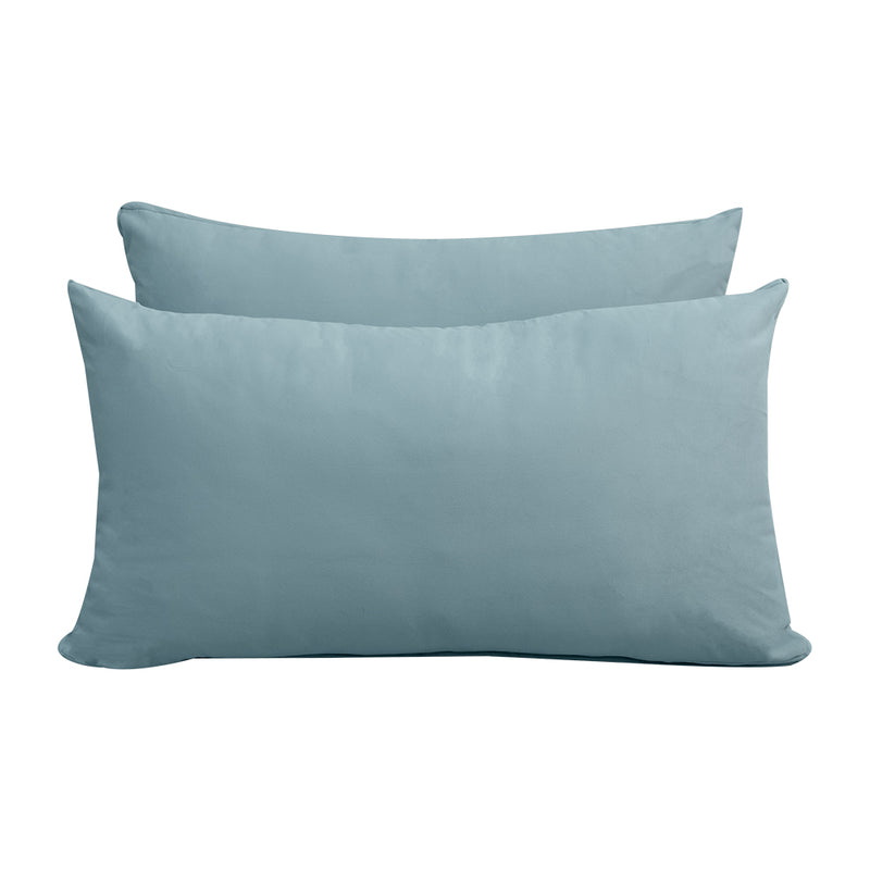 STYLE V2 - Velvet Indoor Daybed Mattress Bolster Backrest Cushion Pillow Complete Set