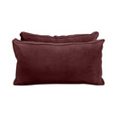 STYLE V2 - Velvet Indoor Daybed Mattress Bolster Backrest Cushion Pillow Complete Set