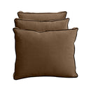 STYLE V3 - Velvet Indoor Daybed Mattress Bolster Backrest Cushion Pillow Complete Set