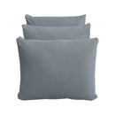 STYLE V3 - Velvet Indoor Daybed Mattress Bolster Backrest Cushion Pillow |COVERS ONLY|