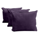 STYLE V3 - Velvet Indoor Daybed Mattress Bolster Backrest Cushion Pillow Complete Set