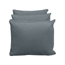 STYLE V3 - Velvet Indoor Daybed Mattress Bolster Backrest Cushion Pillow Complete Set