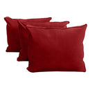 STYLE V3 - Velvet Indoor Daybed Mattress Bolster Backrest Cushion Pillow Complete Set