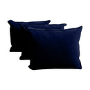 STYLE V3 - Velvet Indoor Daybed Mattress Bolster Backrest Cushion Pillow Complete Set