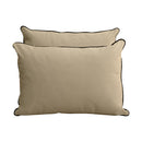 STYLE V4 - Velvet Indoor Daybed Mattress Bolster Backrest Cushion Pillow Complete Set