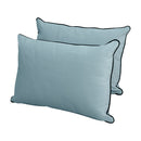 STYLE V4 - Velvet Indoor Daybed Mattress Bolster Backrest Cushion Pillow |COVERS ONLY|