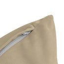 STYLE V4 - Velvet Indoor Daybed Bolster Backrest Cushion Pillow |COVERS ONLY|