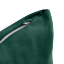 STYLE V4 - Velvet Indoor Daybed Bolster Backrest Cushion Pillow |COVERS ONLY|