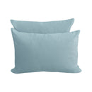 STYLE V4 - Velvet Indoor Daybed Mattress Bolster Backrest Cushion Pillow |COVERS ONLY|