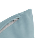 STYLE V4 - Velvet Indoor Daybed Bolster Backrest Cushion Pillow |COVERS ONLY|