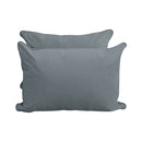 STYLE V4 - Velvet Indoor Daybed Mattress Bolster Backrest Cushion Pillow |COVERS ONLY|