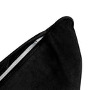 STYLE V4 - Velvet Indoor Daybed Bolster Backrest Cushion Pillow |COVERS ONLY|
