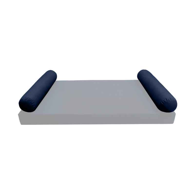 STYLE 5 Bolster Pillow for Outdoor Indoor Daybed Porch Swing Bed Crib Size | COVERS ONLY |