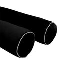 STYLE V6 - Velvet Indoor Daybed Bolster Pillow Cushion |COVERS ONLY|