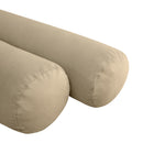 STYLE V5 - Velvet Indoor Daybed Mattress Bolster Cushion Pillow Complete Set