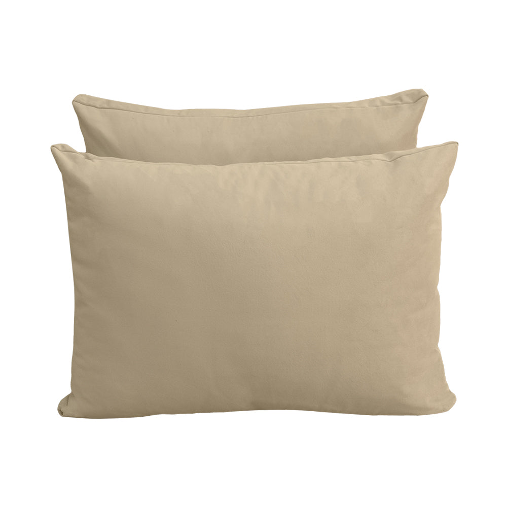 STYLE V1 - Velvet Indoor Daybed Mattress Bolster Backrest Cushion Pillow |COVERS ONLY|