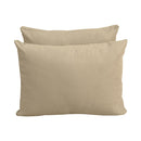 STYLE V1 - Velvet Indoor Daybed Mattress Bolster Backrest Cushion Pillow |COVERS ONLY|