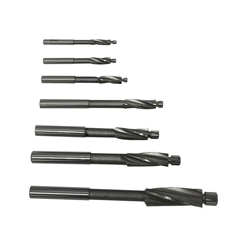 7 PC HSS Counterbore Set Size