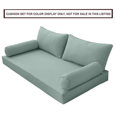 Polyester Fabric Sample Swatch Set for Outdoor Daybed,Patio Porch Swing Bed | 13 Colors in Set