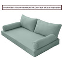 Polyester Fabric Sample Swatch Set for Outdoor Daybed,Patio Porch Swing Bed | 13 Colors in Set