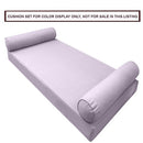 Polyester Fabric Sample Swatch Set for Outdoor Daybed,Patio Porch Swing Bed | 13 Colors in Set