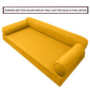 Polyester Fabric Sample Swatch Set for Outdoor Daybed,Patio Porch Swing Bed | 13 Colors in Set