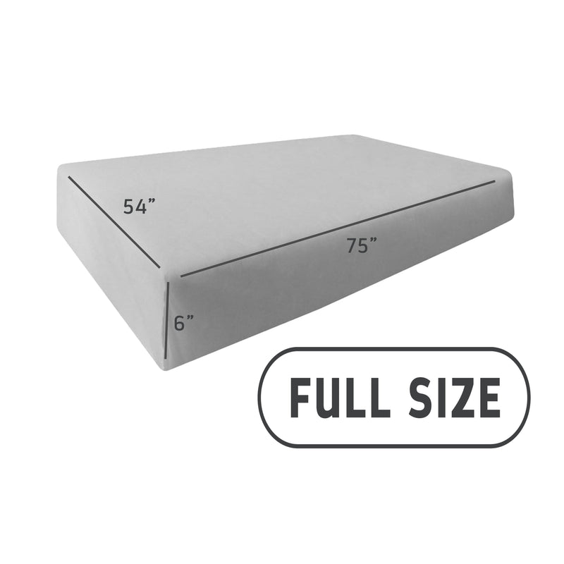 6" Thickness Outdoor Foam Daybed Mattress High Density 1.8 PCF Medium Firm