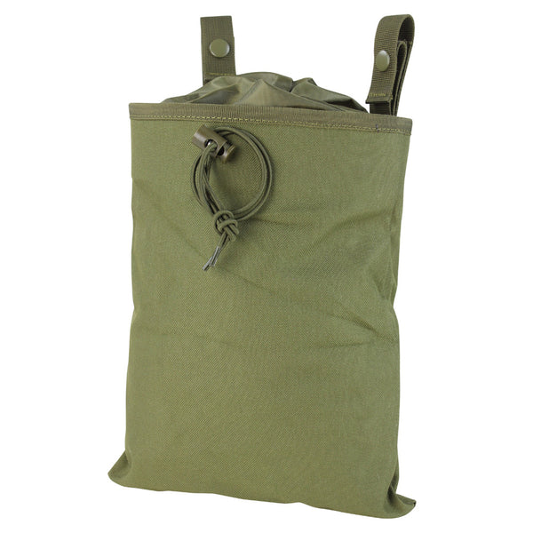 Condor Molle PALS Tactical Foldable Recovery Pouch Carrying Case Mag Dump Holder-OD