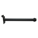 3" 6" 12" Black Slatwall Pipe Straight Faceout Hook Shelf Support - Pack of 6