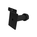 3" 6" 12" Black Slatwall Pipe Straight Faceout Hook Shelf Support - Pack of 6