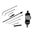 Co-Ax Indicator Milling Machine Coaxial Coax .0005'' Axis Straight Curved Feeler