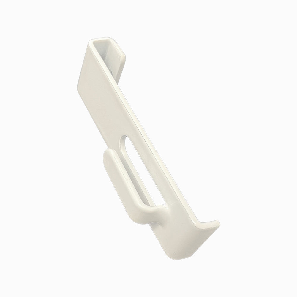 100 PCS WHITE Gridwall Utility  Hook Picture  Hanger Grid  Panel Notch Display