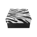 Animal Print Cotton Filled Gift Boxes Jewelry Cardboard Box Jewelry Box