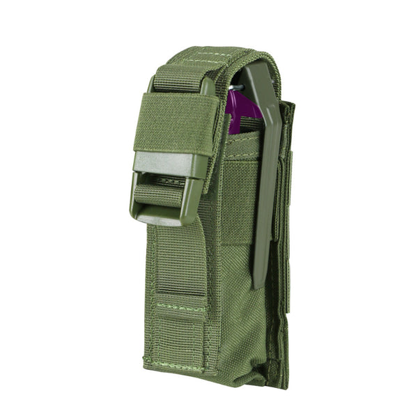 Condor Tactical MOLLE PALS Modular Closed Top Single Flash Bang Utility Pouch - OD Green