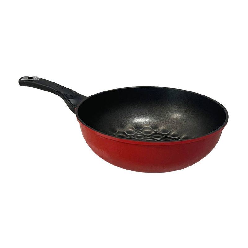 3D Diamond Coating Nonstick Wok, Frying Pan Skillet,Stir Fry Pan - MAD