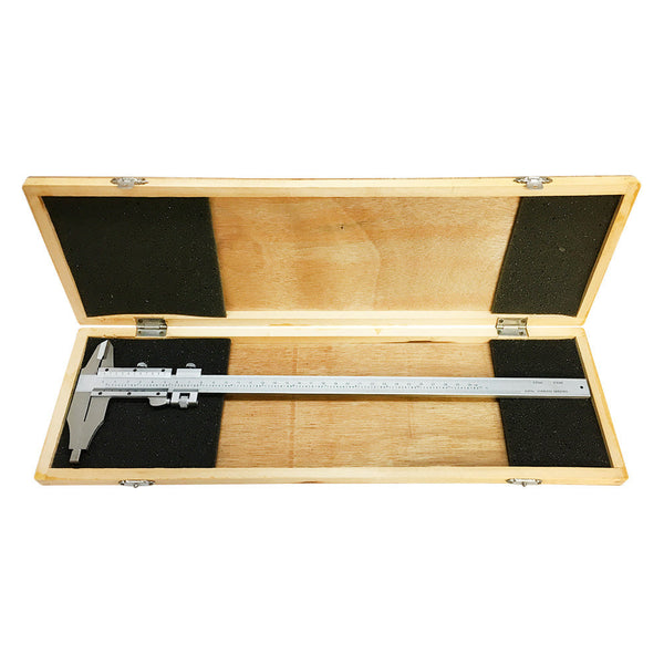 .001"/.02MM 12" Precision Vernier Caliper W- Adjustment Graduation Hardened SS Steel