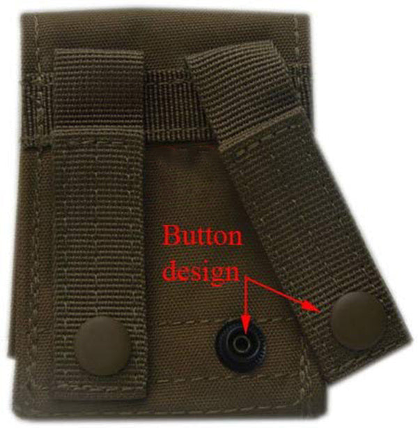 .308 Mag Magazine Pistol Ammo Pouch Bullet Pouch-BLACK