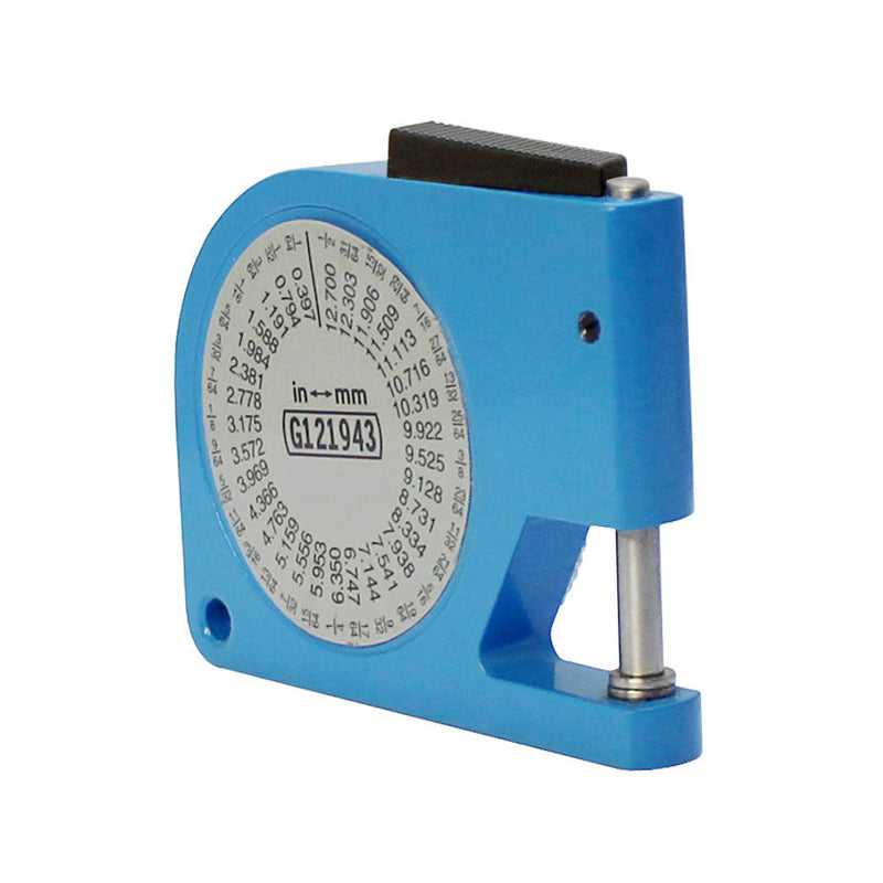 .5" X 1-2" .001" Dial Thickness Gage Read Hardened Stainless Inspection Gauge