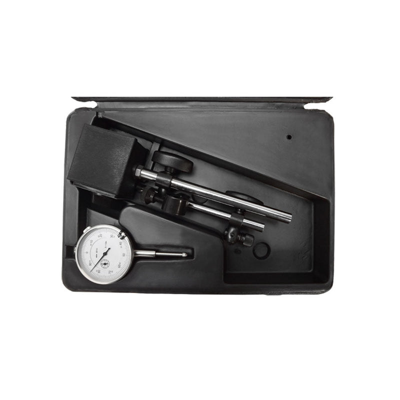 Dial Indicator Gage Gauge and Magnetic Base 0-1 inch Measuring Tool