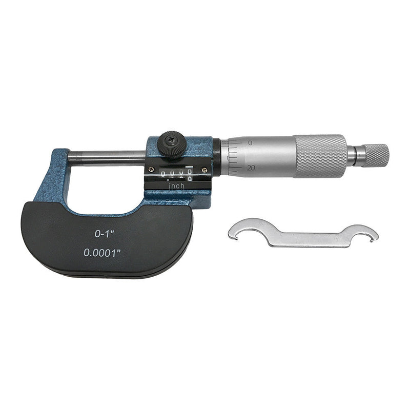 0-1'' Digit Outside Micrometer 0.0001'' Graduation Ratchet Stop