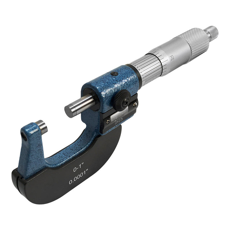 0-1'' Digit Outside Micrometer 0.0001'' Graduation Ratchet Stop