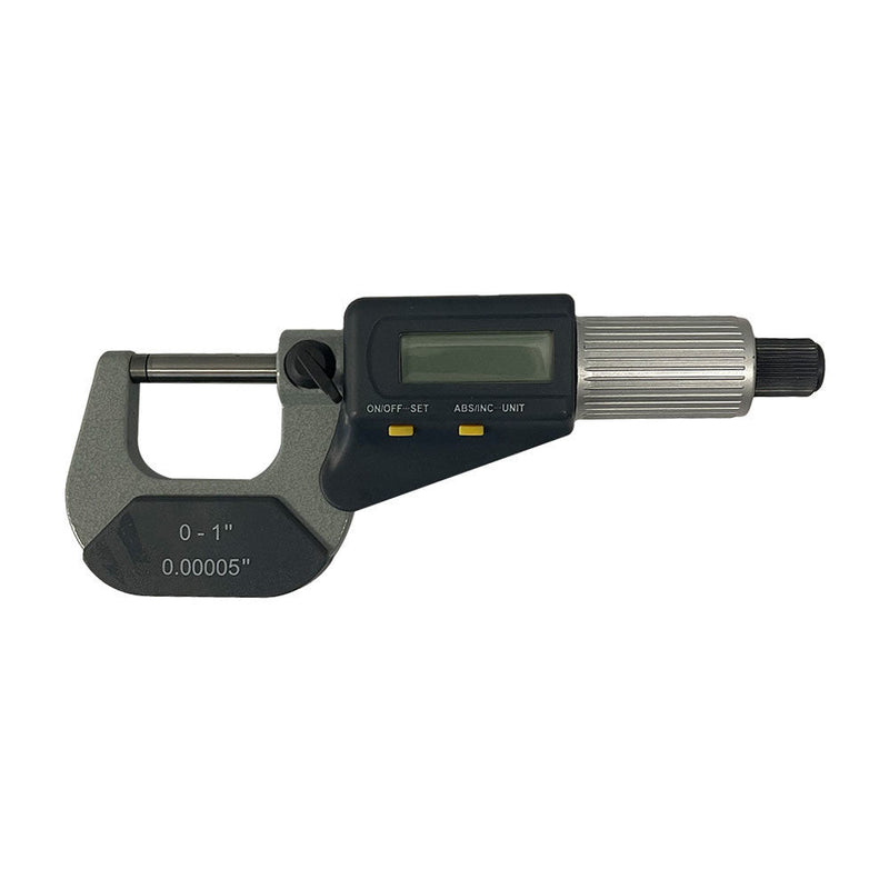 0-1'' Digital Electronic Outside Micrometer Mechanical Tool .00005'' Resolution