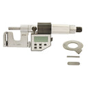 0-1'' Electronic Universal Micrometer 0.00005'' Machinist Tool Flat anvil and Rod anvil