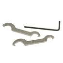 0-4" Depth Gauge Micrometer GRAD 0.001" Ratchet Stop Interchangeable Rods