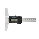 0-8'' 200mm Digital Depth Gage Gauge Reader Measurement Ruler in-mm
